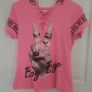 Jr girls size medium t-shirt with hood